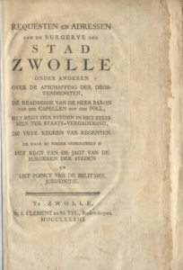 Requesten Zwolle 1783