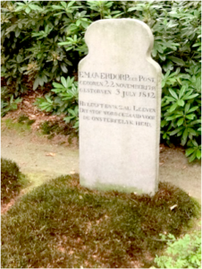 Het graf van Elisabeth Maria Post